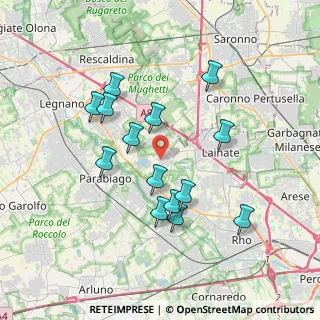 Mappa Via Sant'Antonio, 20014 Nerviano MI, Italia (3.42429)