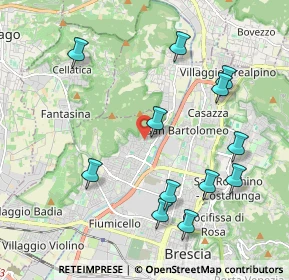 Mappa Via del Molino, 25127 Brescia BS, Italia (2.2025)