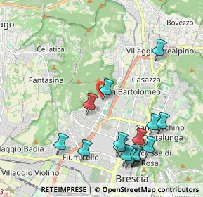 Mappa Via del Molino, 25127 Brescia BS, Italia (2.34813)