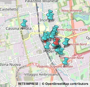 Mappa Via Siena, 20037 Paderno Dugnano MI, Italia (0.586)