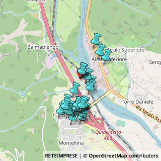 Mappa Via Stazione, 10010 Quincinetto TO, Italia (0.36786)