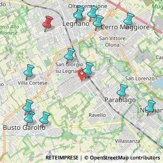 Mappa Via Garibaldi, 20039 Canegrate MI, Italia (2.83643)