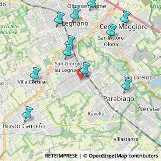 Mappa Via Garibaldi, 20039 Canegrate MI, Italia (2.54545)