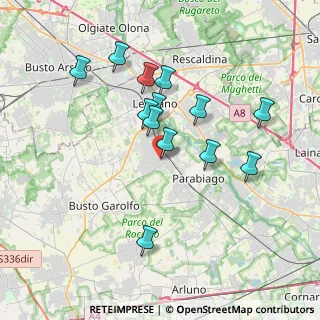 Mappa Via Garibaldi, 20039 Canegrate MI, Italia (3.39538)
