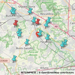 Mappa Via Garibaldi, 20039 Canegrate MI, Italia (4.62625)
