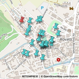 Mappa Via Bettini, 25038 Rovato BS, Italia (0.17407)