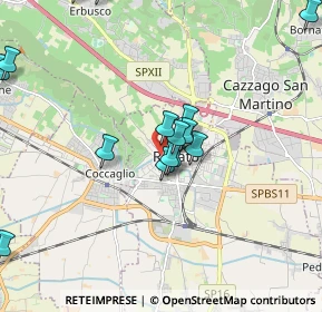 Mappa Via Bettini, 25038 Rovato BS, Italia (2.08267)