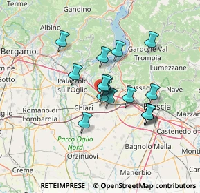 Mappa Via Bettini, 25038 Rovato BS, Italia (9.69706)