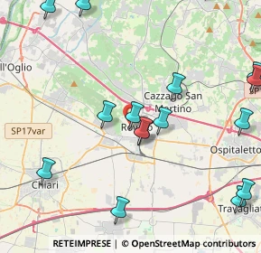 Mappa Via Bettini, 25038 Rovato BS, Italia (5.9045)