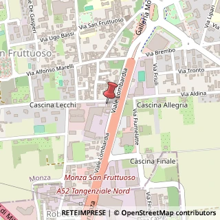 Mappa Via Valosa di Sopra, 3, 20900 Monza, Monza e Brianza (Lombardia)