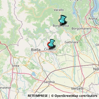 Mappa Via Martiri della Libertà, 13854 Quaregna BI, Italia (11.87714)