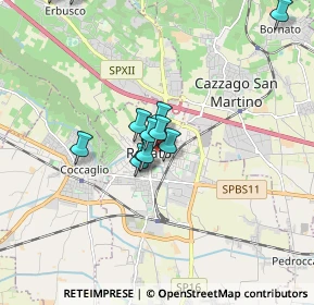 Mappa Via Rossi Gian Maria, 25038 Rovato BS, Italia (1.55083)