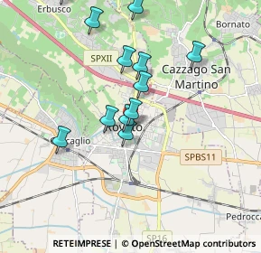 Mappa Via Rossi Gian Maria, 25038 Rovato BS, Italia (1.71917)