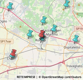 Mappa Via Rossi Gian Maria, 25038 Rovato BS, Italia (3.64)