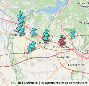 Mappa Via Rossi Gian Maria, 25038 Rovato BS, Italia (6.20929)