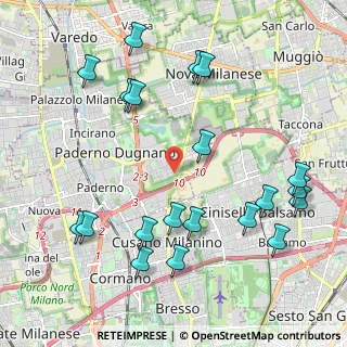 Mappa Via Tomaso Albinoni, 20037 Paderno Dugnano MI, Italia (2.44)