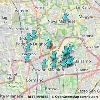 Mappa Via Tomaso Albinoni, 20037 Paderno Dugnano MI, Italia (1.69368)