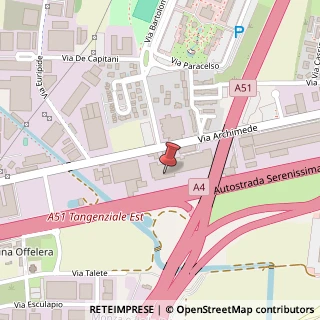 Mappa Via Archimede, 41/43, 20864 Agrate Brianza, Monza e Brianza (Lombardia)