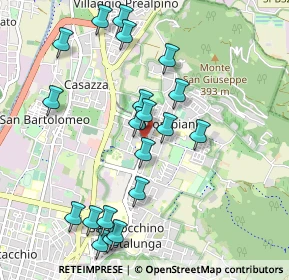 Mappa Piazzale Vivanti, 25133 Brescia BS, Italia (1.039)