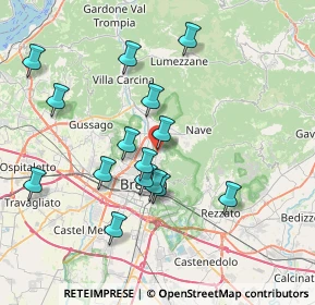 Mappa Piazzale Vivanti, 25133 Brescia BS, Italia (7.27067)