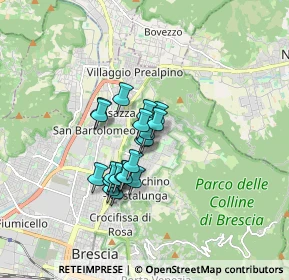 Mappa Piazzale Vivanti, 25133 Brescia BS, Italia (1.136)