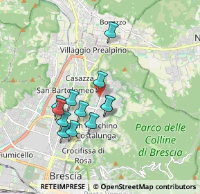 Mappa Piazzale Vivanti, 25133 Brescia BS, Italia (1.54083)