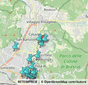 Mappa Piazzale Vivanti, 25133 Brescia BS, Italia (2.61067)