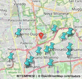 Mappa Via Antonio Stradivari, 20037 Paderno Dugnano MI, Italia (2.416)