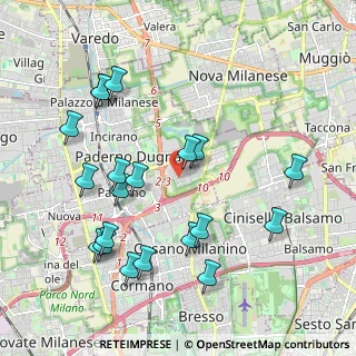 Mappa Via Gioacchino Rossini, 20037 Paderno Dugnano MI, Italia (2.19)