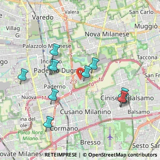 Mappa Via Antonio Stradivari, 20037 Paderno Dugnano MI, Italia (2.03)