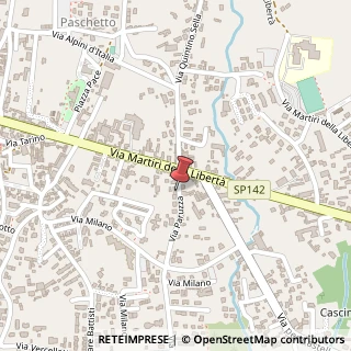 Mappa Via Paruzza, 5, 13836 Cossato, Biella (Piemonte)
