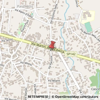 Mappa Via Paruzza,  4, 13836 Cossato, Biella (Piemonte)