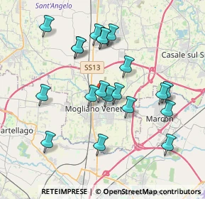 Mappa Via Cavalleggeri, 31021 Mogliano Veneto TV, Italia (3.61)