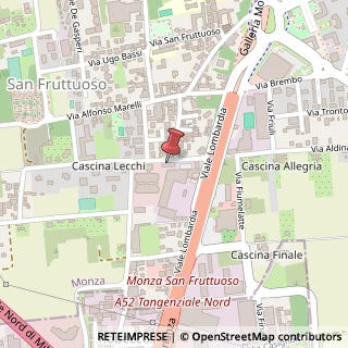 Mappa Via Valosa di Sopra, 9, 20900 Monza, Monza e Brianza (Lombardia)