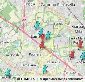 Mappa Via Don G. Bollini, 20045 Lainate MI, Italia (2.62091)