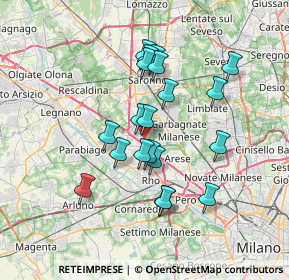 Mappa Via Don G. Bollini, 20045 Lainate MI, Italia (6.0825)