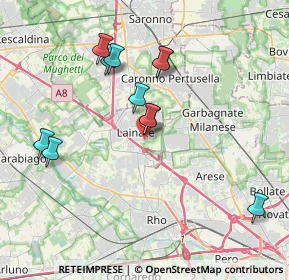 Mappa Via Don G. Bollini, 20045 Lainate MI, Italia (3.62727)