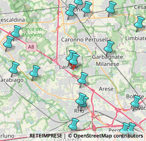 Mappa Via Don G. Bollini, 20045 Lainate MI, Italia (5.744)