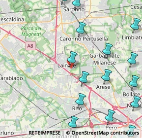 Mappa Via Don G. Bollini, 20045 Lainate MI, Italia (6.4895)