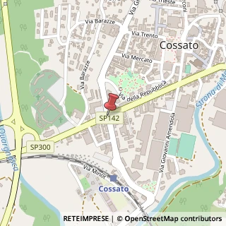 Mappa Via mazzini giuseppe 68, 13836 Cossato, Biella (Piemonte)