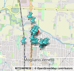 Mappa Via Camillo Benso Cavour, 31021 Mogliano Veneto TV, Italia (0.27)