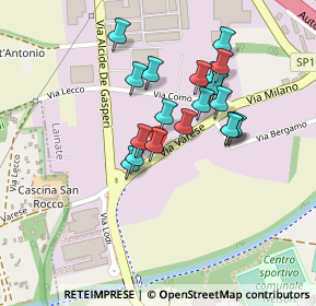 Mappa Via Varese, 20045 Lainate MI, Italia (0.1845)