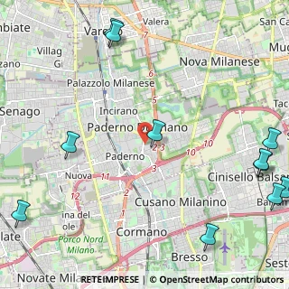 Mappa Via Cartesio, 20037 Paderno Dugnano MI, Italia (3.28364)