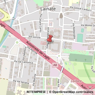 Mappa Via Zara, 18, 20020 Lainate, Milano (Lombardia)