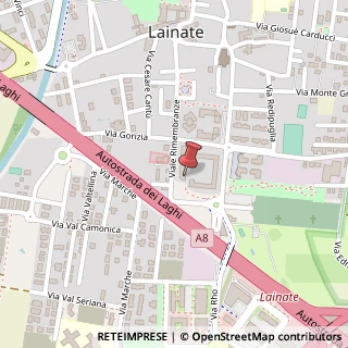 Mappa Viale Rimembranze, 53, 20020 Lainate, Milano (Lombardia)