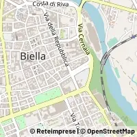 Kaart Biella