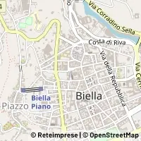 Map Biella