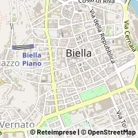Mapa Biella
