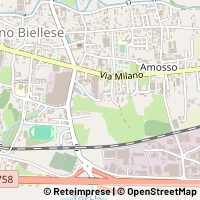 Kaart Vigliano Biellese