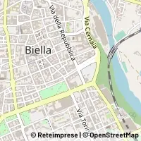 Kaart Biella